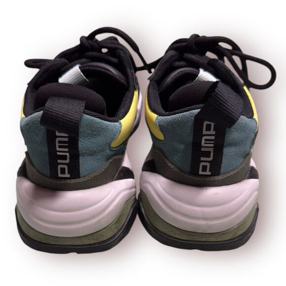 Puma Thunder Spectra Black Shoes Y2K‎ Sneakers Size 9 - Picture 4 of 7